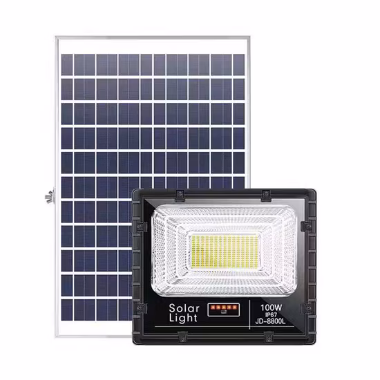 25W 40W 60W 100W 200W 300W IP65 wasserdichte solarbetriebene LED-Solarflut-Gartenleuchte für den Außenbereich
